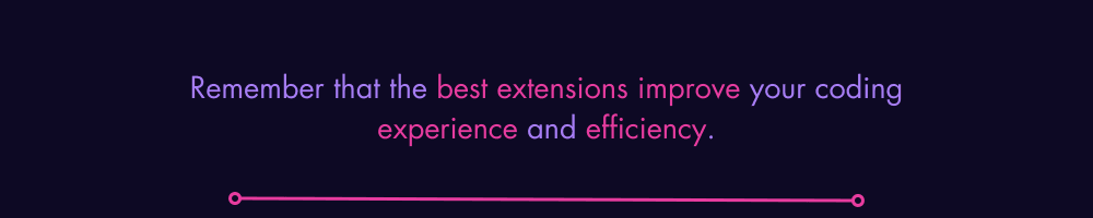 Best extensions improve your coding experience