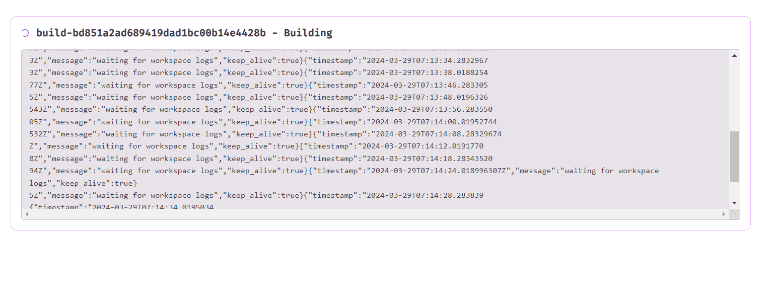 A workspace on DevZero offers you a faster version of your local computer, backed with Kubernetes clusters that is only available on a private network you can access.